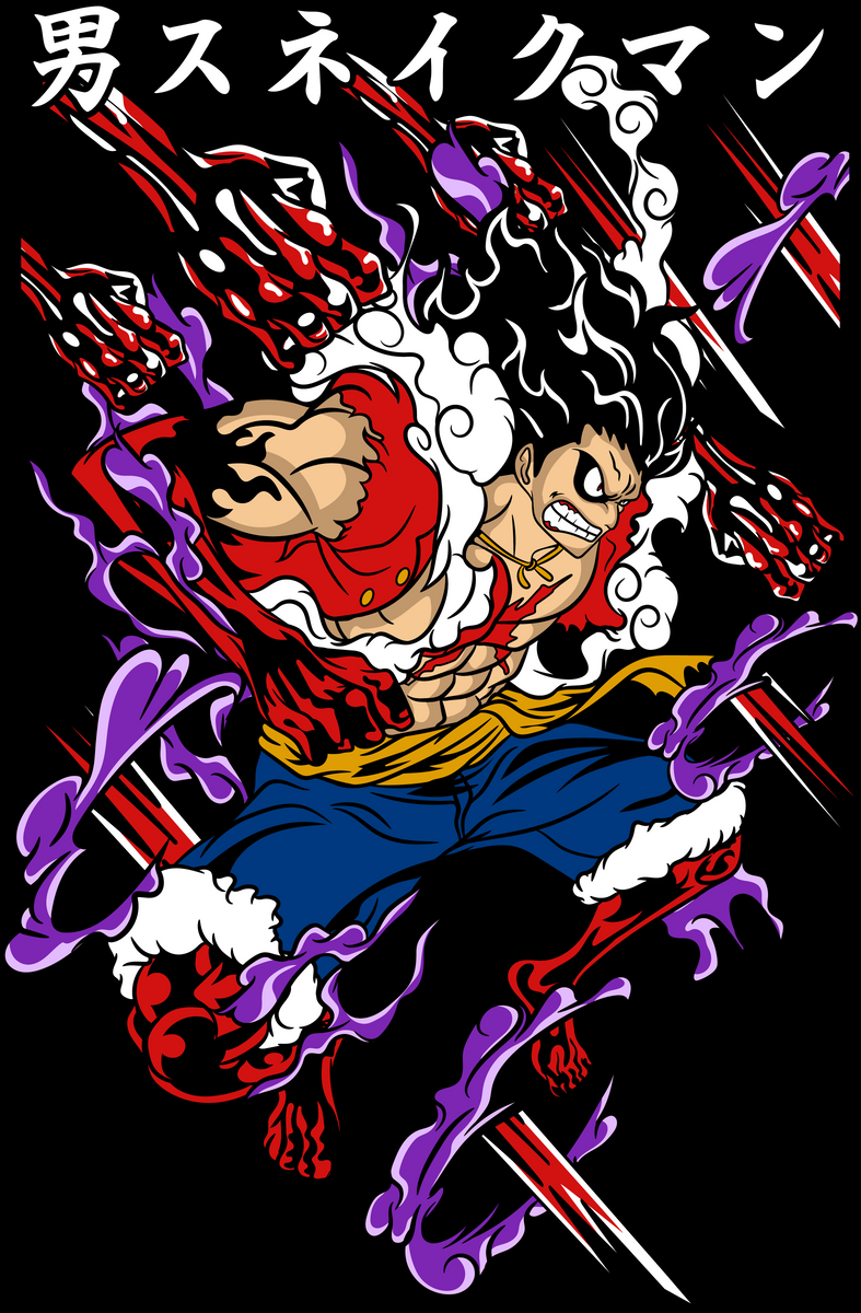 Luffy Gear 4 – Bad Luck Co.