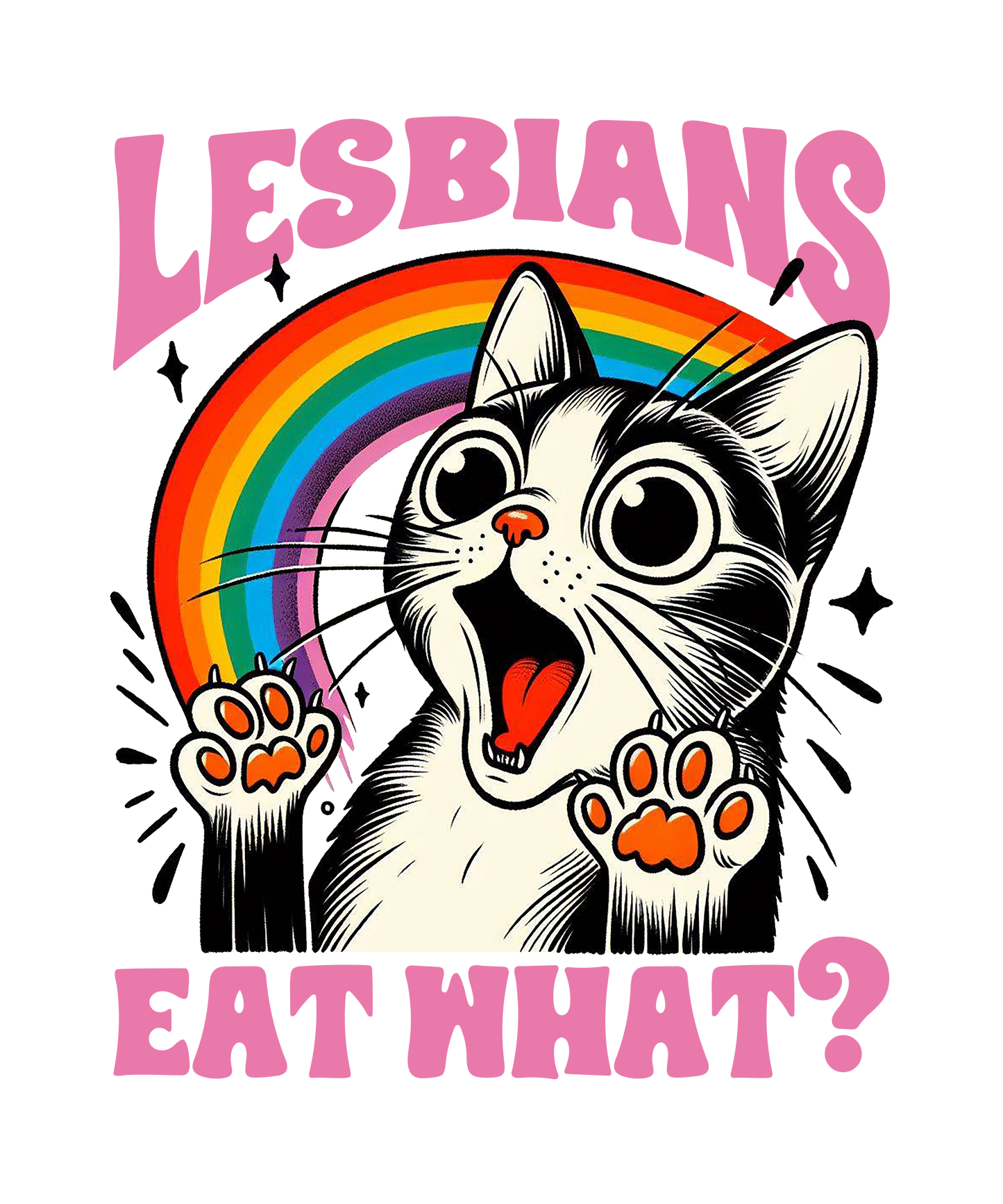 Lesbians eat what?!