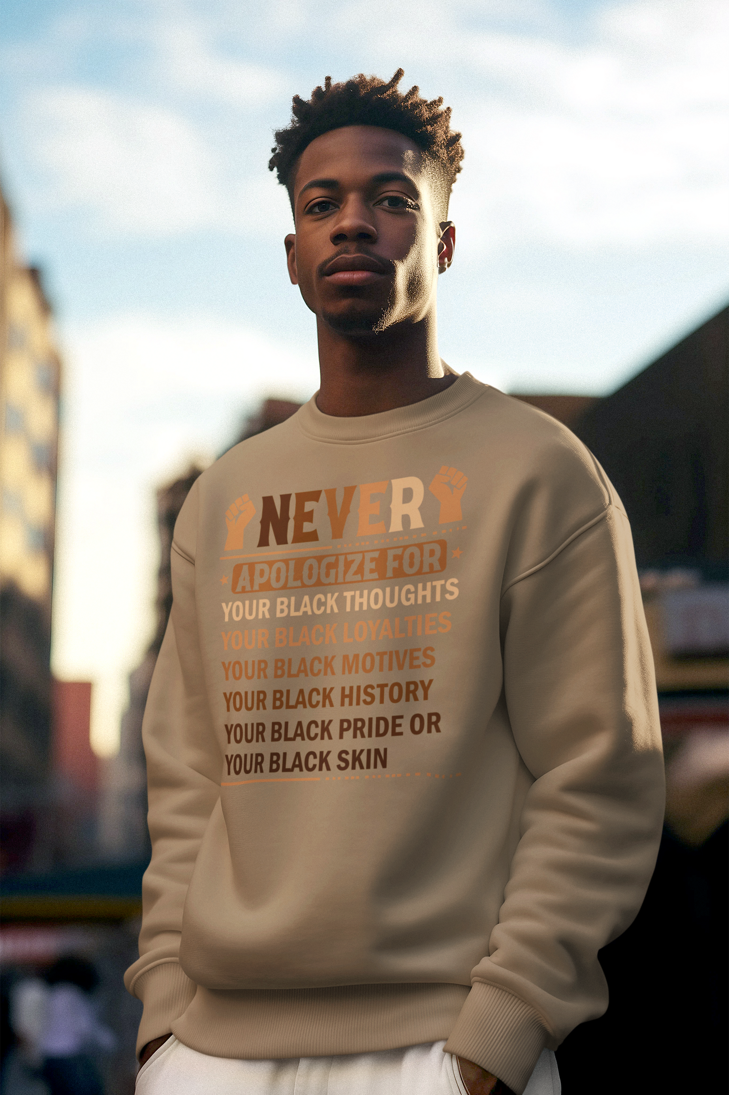 Never Apologize