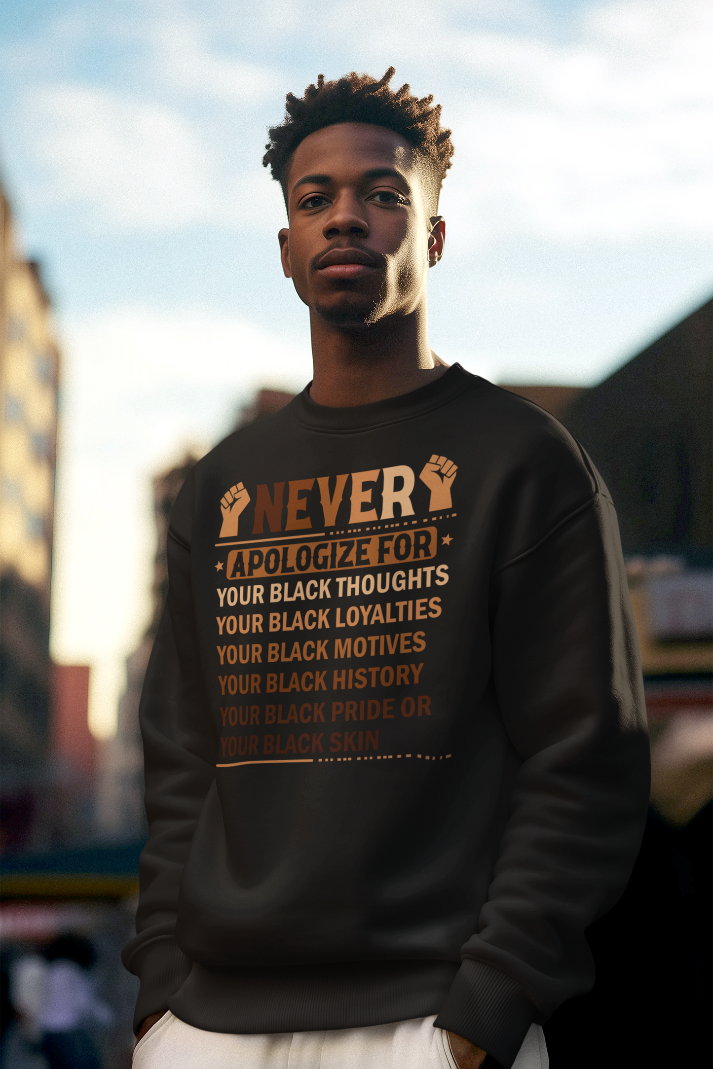 Never Apologize