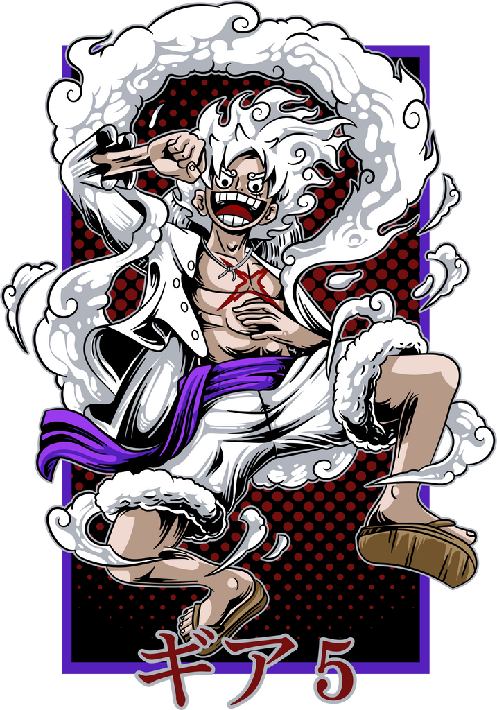 Luffy Gear 5 – Bad Luck Co.